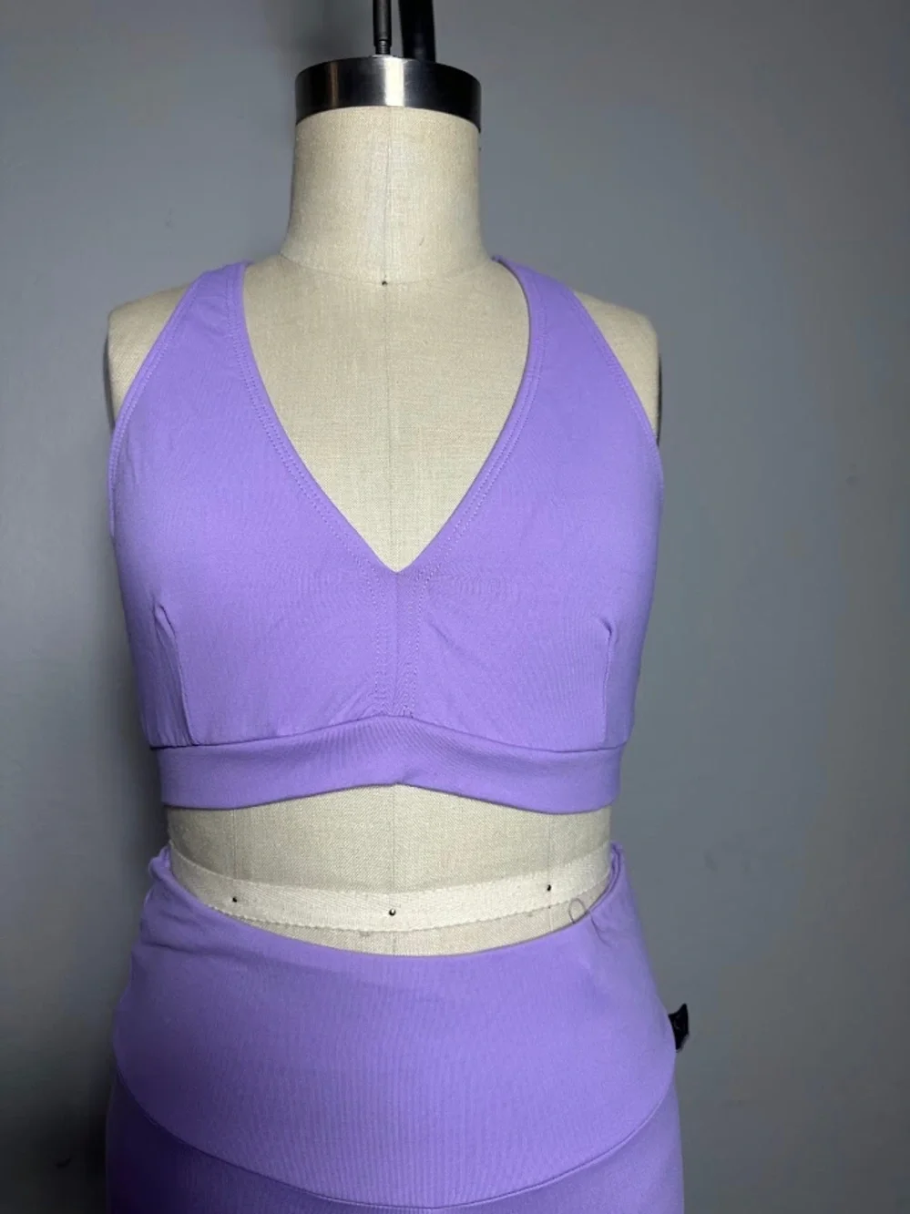 Maristella Citelli Lavender Workout Gym Set Size Small